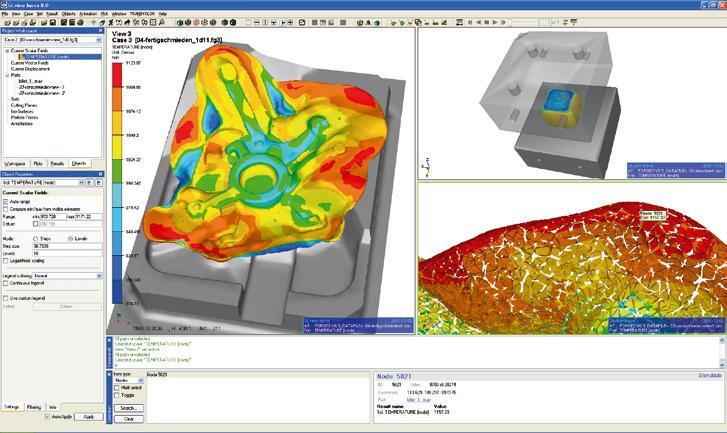 As the complete process is planned and analyzed, lightweight files can easily be produced for each stage to enable the team to visualize the models and important results in full 3D with full