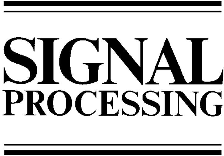 Signal Processing 83 (2003) 1937 1943 www.elsevier.