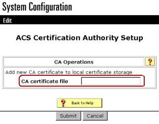 Step 3 Click Edit Certificate Trust List.
