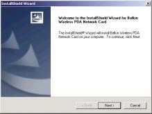 The InstallShield Wizard will automatically choose a folder where it will copy the needed files.