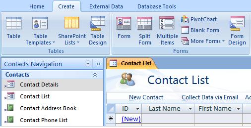 Can also be used to modify data. Used to display and print data in an easy-to-read format.