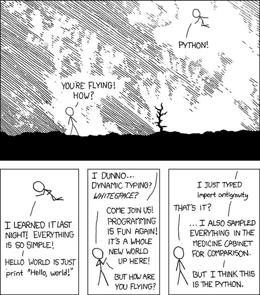 Better than hoverboards! Figure 2: https://xkcd.