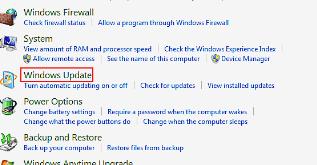 4. Windows Update's main screen gives you a number of important bits of information. First, in the middle of the screen, it tells you if there's any "important", "recommended" or "optional" updates.