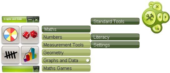 GRAPHS & DATA The tools contained within Graphs and Data are the following: 1.