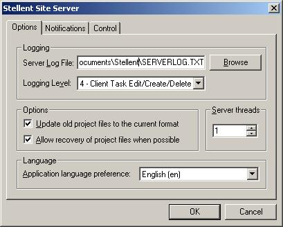 Migrating From a Previous Version Converting Older Projects in Site Server Like Site Builder, Site Server will automatically translate 7.2, 7.5, and 7.