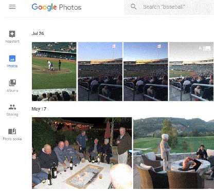 Google Photos on PC On your PC you will access Google Photos via the internet. Browse to photos.google.