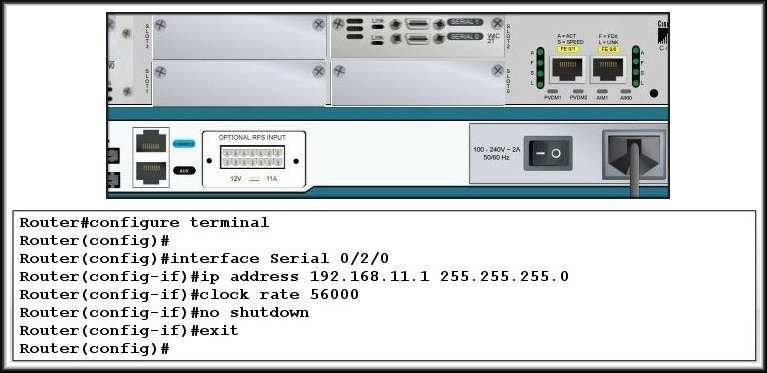 Chapter 11  Router Serial Interface: