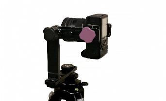 3) Attach the camera mounting plate & camera to the