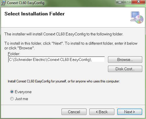 Software Installation Figure 2-2 Select Installation Folder 3. On the Select Installation Folder page, do the following: (optional) To install to a different location, click the Browse... button.