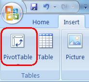 Create a Pivot Table Report To create a Pivot Table you need to identify these two elements in your data: Have a list in Microsoft Excel with data fields (headings) and rows of related data Identify