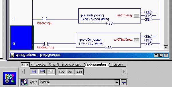 RSLOGIX 5000 CONFIGURATION 7 STEP 5: Add Message Instructions to Ladder Logic The next-to-last step in configuring RSLogix 5000 is to add Message Instructions to you ladder logic.