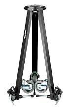 9lb 127cm 50in 127 VIDEO DOLLY Designed for light and medium weight tripods.
