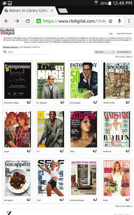 Opt-in to be notified by email when new issues are added to your magazine collection.