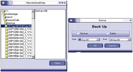 Archiving Data: The System has options for Selective Archiving or Complete Archiving. By using selective archiving you can archive calls that have been searched using any of the search criterion.