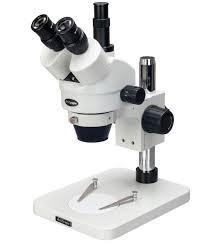 Stereo Zoom Trinocular Microscope XTL7045TR-B1 Magnification: 7X to 45X (zoom) Objective: 0.7X to 4.5X Working distance: 95mm Illuminator: 8W fluorescent tube or LED Photo System: 1.