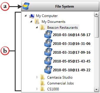 File System a. File System Header: The File System will be