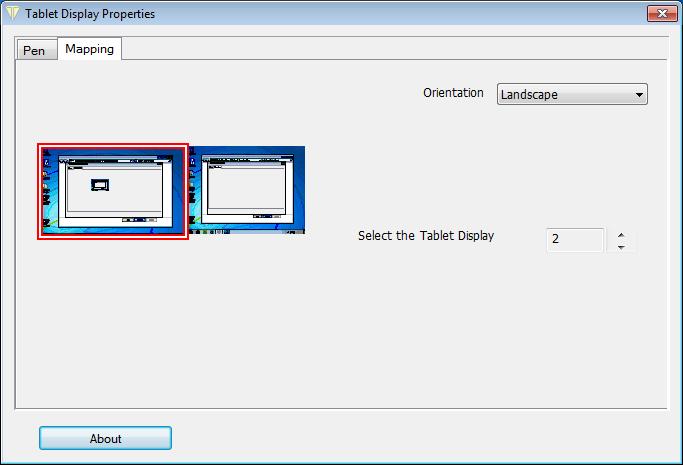 2.5 Use Tablet Display Manager to Map the Tablet Display GemView in VMWare Horizon Environments User Manual Launch the Tablet Display Manager app from the GemView Tablet Display Manager, then select