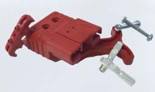 SBE 80 SBE 80 red / Rot 24 V 16 mm 2 BAT/16144 Battery plug - Batteriestecker : SBE / SAE 160 - SBX
