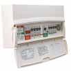 unobtrusively into the environment OPTIONAL LOCKING MECHANISM DISCREET MOULDED IN LOGO No visible fixing screws CONSUMER UNIT SELECTION GUIDE FLUSH MOUNTABLE OPTIONS For an even neater installation