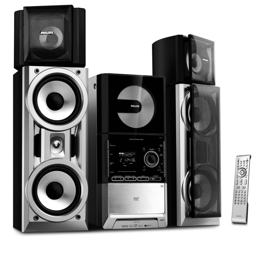 DVD Mini-HiFi System FWD872 Register your product and get support at www.