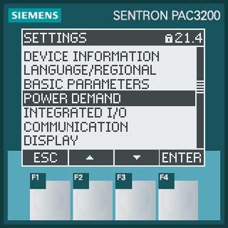 Parameterize 9.2 Parameterizing the operator interface 9.2 Parameterizing the operator interface 9.2.1 Groups of settings The device settings are arranged into the following groups.