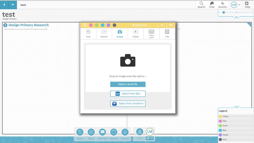 9 Image Sticky Upload an image to your Storm by either dragging it from your desktop