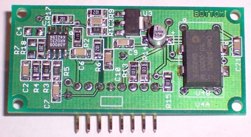 DDS-60 Back Side AD8008 Output Amp