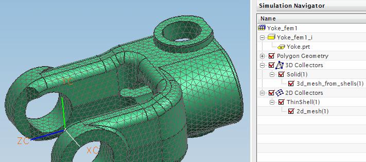 importing CAD geometry is not complete and CAE