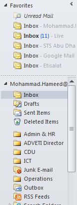 COMMON OPTIONS IN EMAIL CLIENT The user should be able to perform basic tasks such as: Identify mail folders and the way they are organized Create and delete mail folders Identify the purpose of the