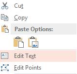 2 Basic Functions for Editing Objects 33 2 Objects with text Adding Text to Objects Select the object and simply enter text.