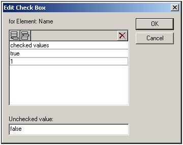 How To Use 4.6.3 Data-entry devices 111 Check boxes You can create a check box as a data-entry device. This enables you to constrain user input to one of two choices.
