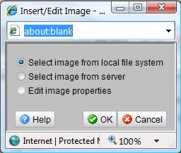 17. ADDING AN IMAGE TO A REDDOT PAGE 1. Navigate to the page you want to insert an image. 2. Select, then select 3.