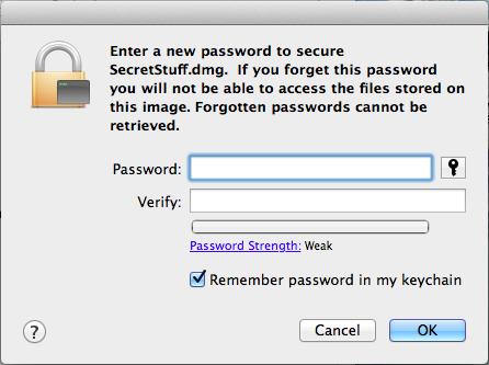 Encrypting a Mac Disk Image You can encrypt disk