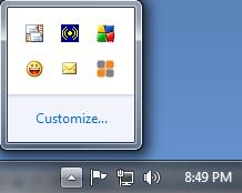 desktop icons Check or uncheck Icons as desired THE