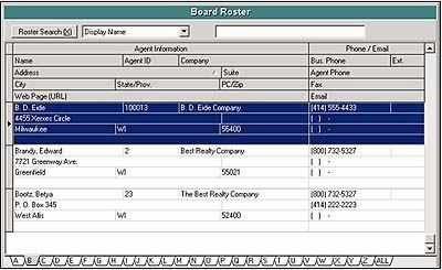 Improve Appointment Scheduling and Follow-up with the FOS Board Roster Import Program The FOS board roster is used to indicate the appointment caller and/or