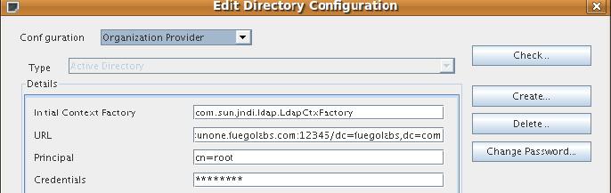 directry cnfiguratin editr prvided by the Oracle BPM Admin Center.