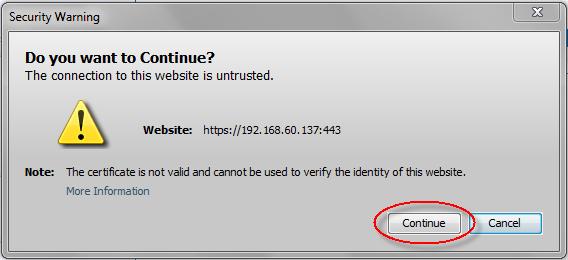 See SSL Certificates (on page 205) Additional Security Warnings Even after an SSL certificate is installed in the KX III, depending on your browser and security settings, additional security warnings