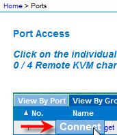 Chapter 7: Virtual KVM Client (VKC and VKCs) Help Connect to a Target from Virtual KVM Client (VKC), Standalone VKC (VKCs), or Active KVM Client (AKC) Once you have logged on to the KX III Remote