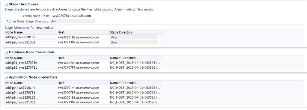 Viewing the status of a submitted Instance Administration procedure 1.