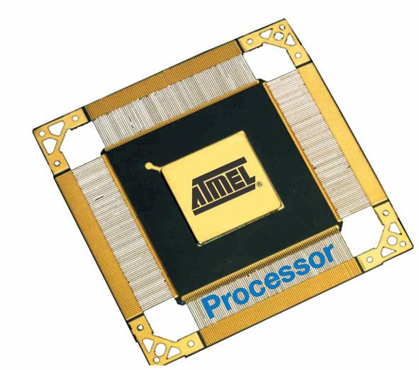 ATMEL Sparc microprocessor family ESA/CNES funding A chipset version (ERC32) for IU-FPU-memory controller CMOS 0.