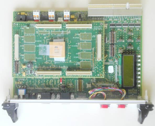 Initial Prototype ATF280 Silicon Revision F Compact PCI mother board EEPROM, SDRAM, SRAM memories AT17LV040 configuration