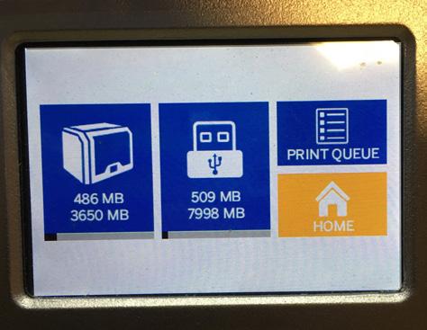 Then it will start to print. 2. You can STOP or PAUSE your print.