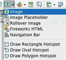 Working with Images pg. 15 Working with Images Dreamweaver makes inserting images, rollover images and creating image maps easy. Inserting an Image 1.