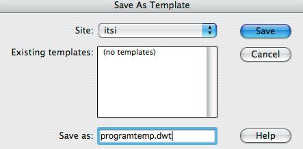 Templates pg. 35 Dreamweaver Templates Learn to create a Dreamweaver template from an existing file, create editable regions and update a templated site.