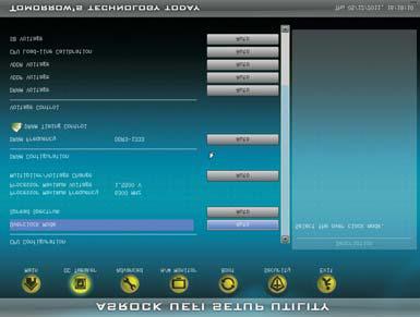 3.3 OC Tweaker Screen In the OC Tweaker screen, you can set up overclocking features. CPU Configuration Overclock Mode Use this to select Overclock Mode. Configuration options: [Auto] and [Manual].