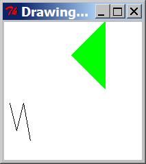 Polygons Draw arbitrary polygons with create_polygon Draw line groups by passing more params to create_line drawpoly.