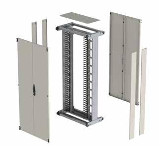 Speciality racks High density cabling racks Eaton's range of high density copper and fibre cabling racks are designed to solve the problem of today s networking environment.