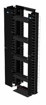 Speciality racks RE Series 2-post rack A simple mounting frame solution to house IT equipment whilst providing maximum cabling access and capacity.