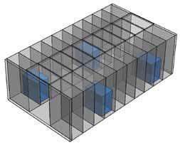 Thermal management Active air High density With end users looking to host equipment loads of 20kW plus in data rooms designed to provide 4kW provision per racks space, you can quickly see a provision