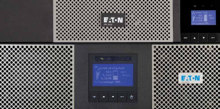 Intelligent infrastructure for data centres Power protection, distribution, monitoring and management Power protection To protect your IT equipment installed in the IT rack, Eaton offers a range of